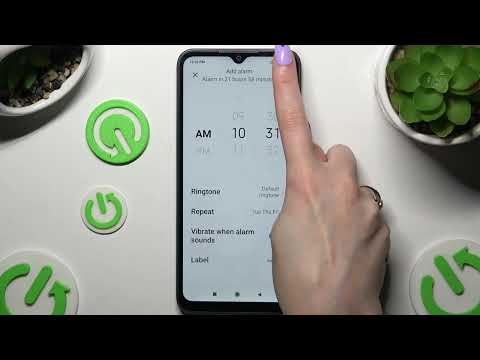 How To Set Up Alarm Clock On XIAOMI REDMI 9A