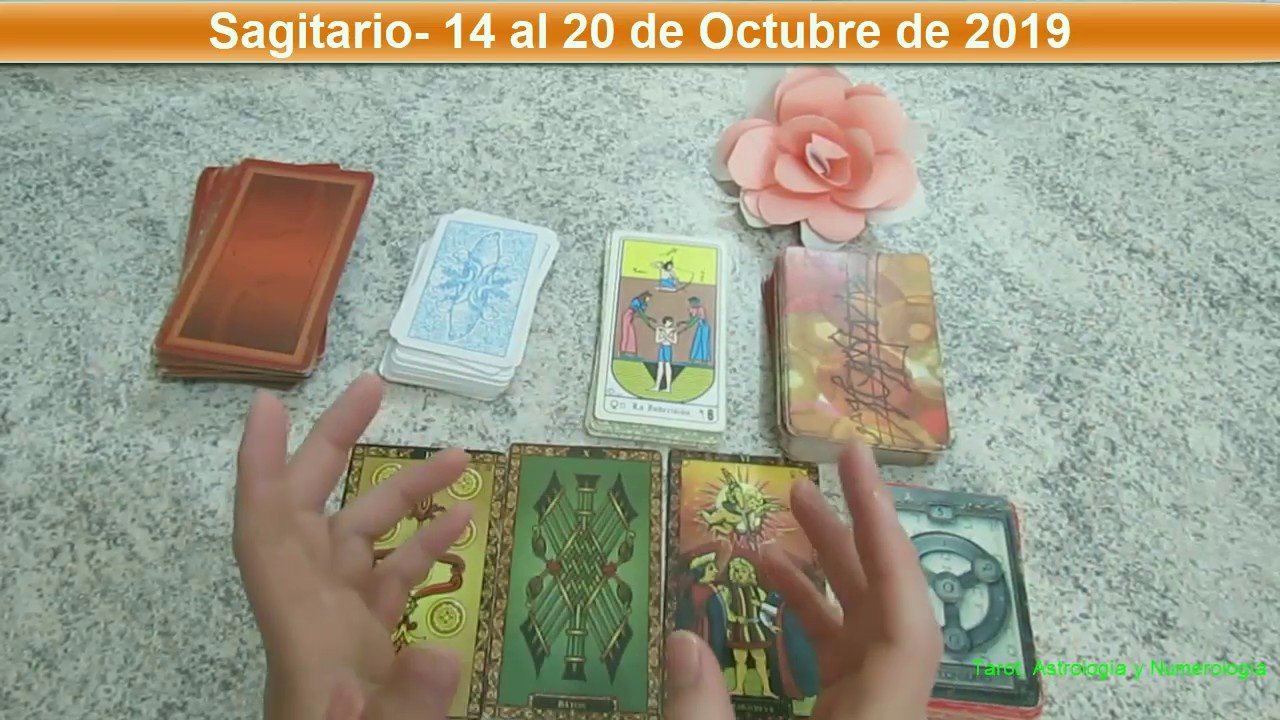 Sagitario -14 al 20 de octubre de 2019 - YouTube