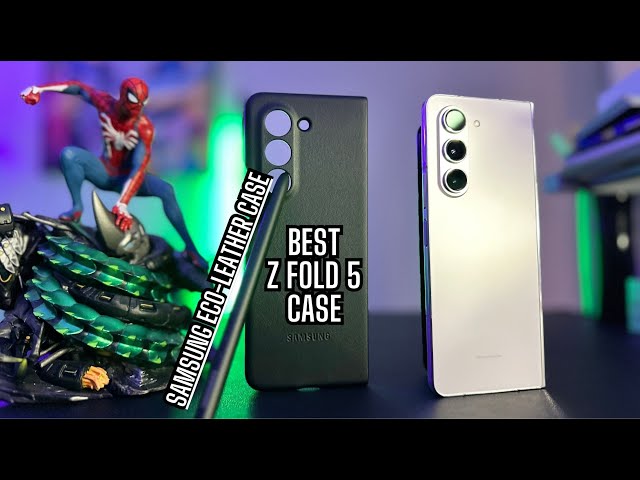 Samsung Eco Leather Case Review - Best Galaxy Z Fold 5 Case