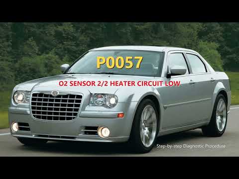 P0057 Chrysler 300C - O2 Sensor 2/2 Heater Circuit Low | Step-by-Step Diagnosis