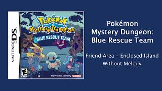 Pokémon Blue Rescue Team - Friend Area - Enclosed Island - Without Melody