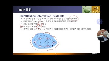 컴퓨터네트워크 제26강 라우팅 프로토콜 RIP