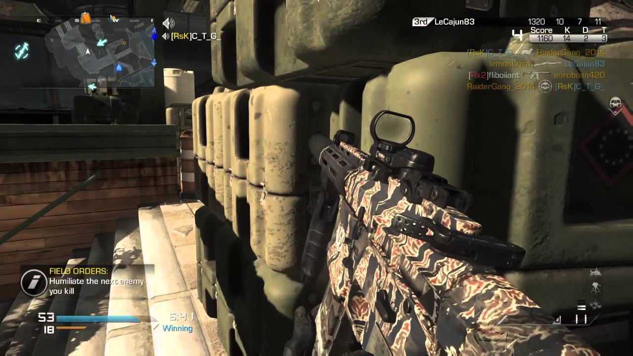 Call of Duty Ghost:  Kill streaks vs Score streaks (Advanced Warfare)