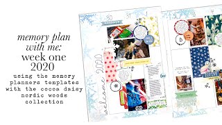 Memory Plan With Me 2020 | Week One