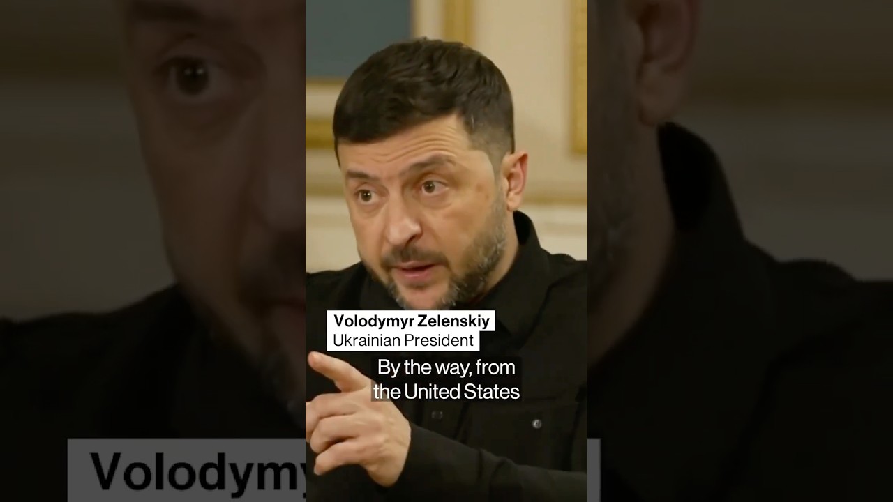 Zelenskiy Says Ukraine’s Survival Rests on Funds From Allies