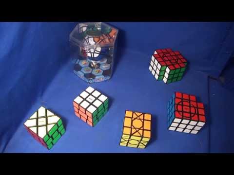 Unboxing: Megaminx Ball, 3x3x5 Super Semi L-Cube & X-Cube, Fisher Wall Cube 1 & 2 Puzzles