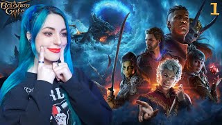 First Baldur's Gate Game! | Baldur's Gate 3 Part 1 | Half Drow Warlock