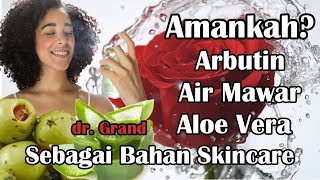 Amankah Air Mawar Arbutin Aloe Vera Sebagai DIY Skincare Dokter Grand