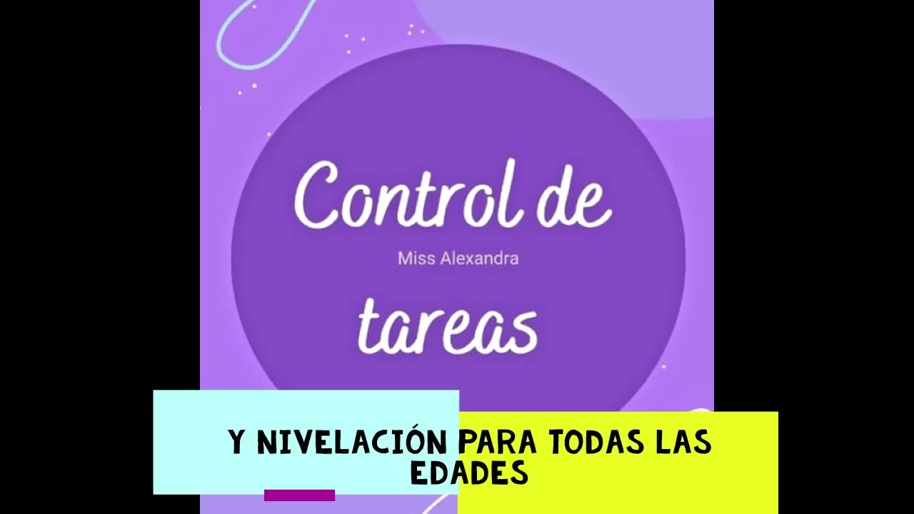 Control de tareas