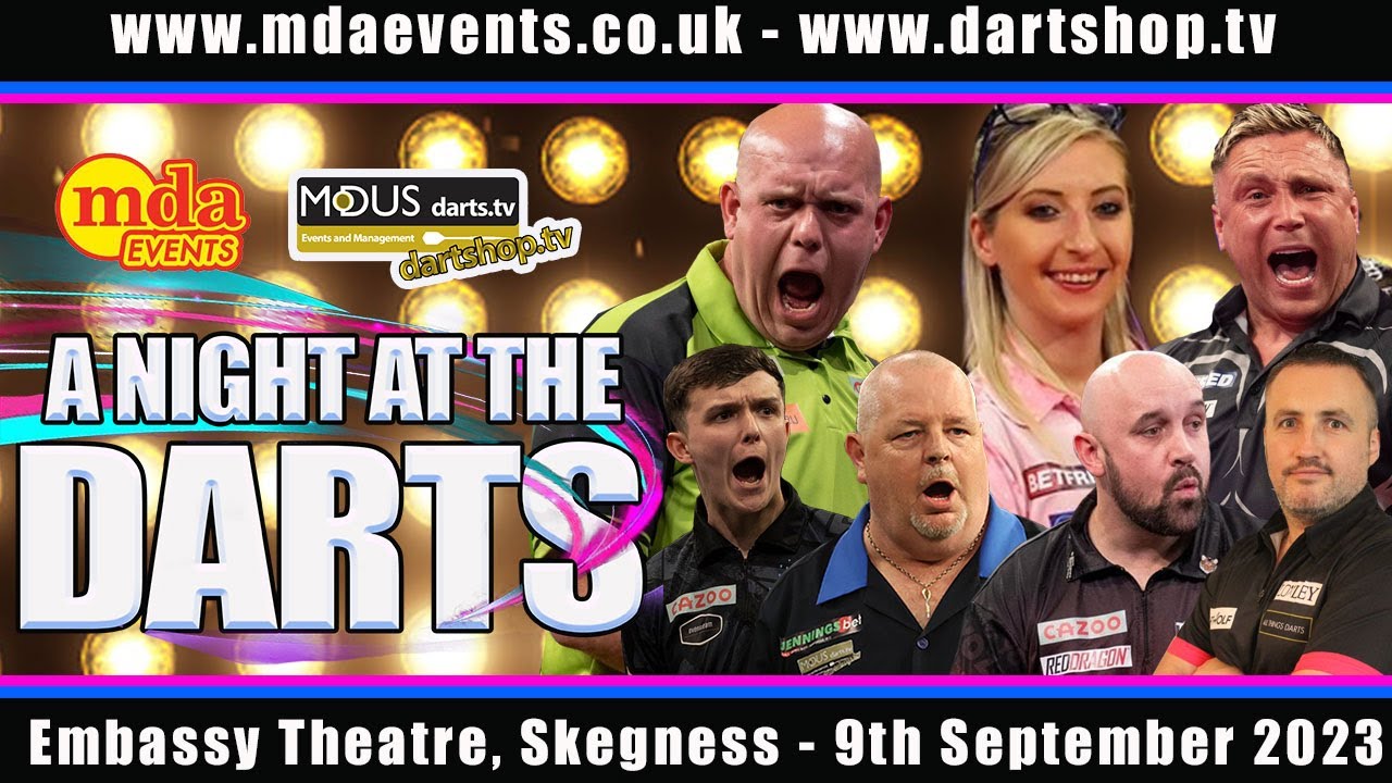 A Night at the Darts Skegness 2023 9th September 2023 Embassy