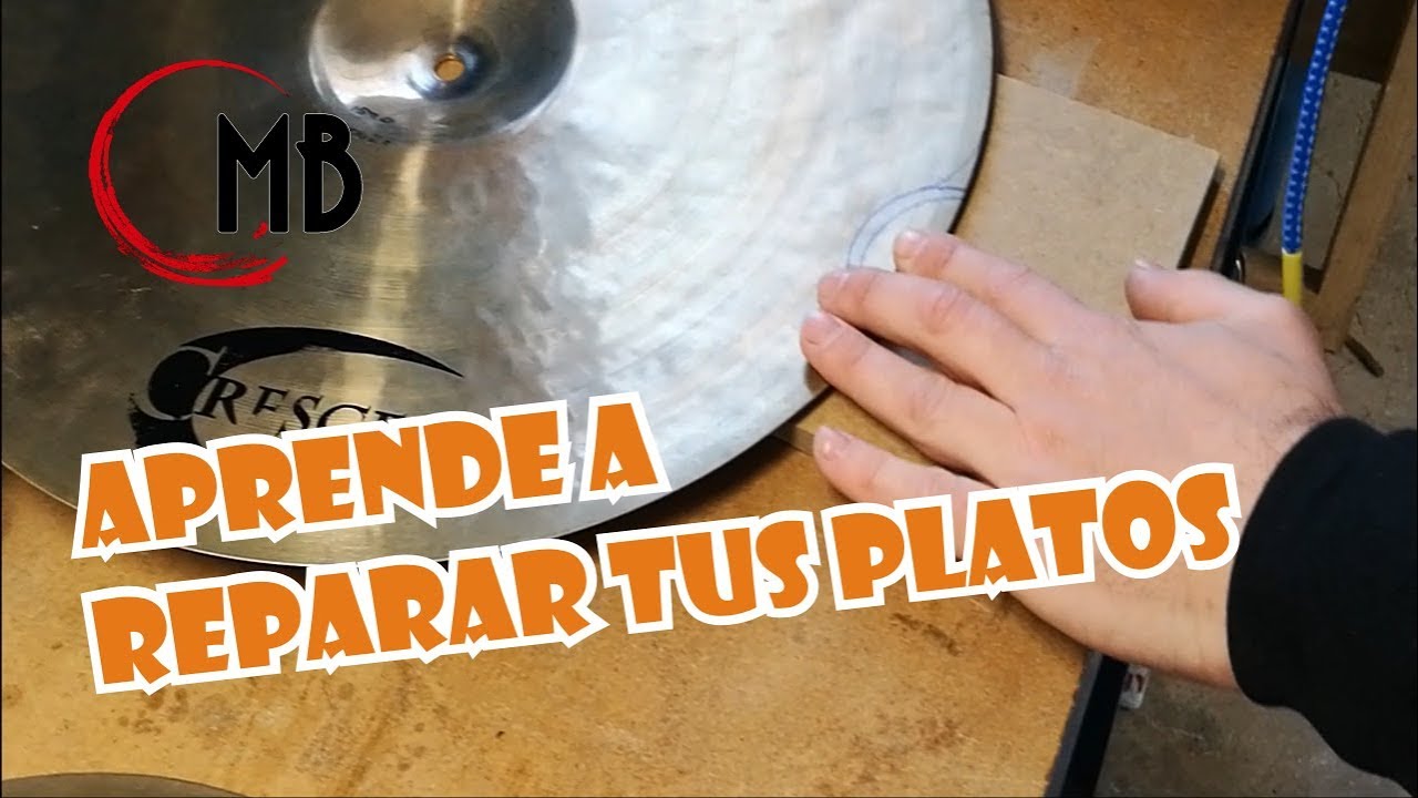 REPARA tus PLATOS de BATERIA. como reparar PLATILLOS de BATERIA.