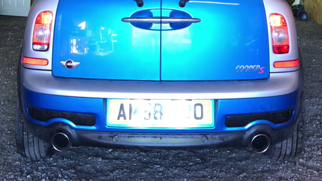 Mini Clubman S Milltek Exhaust - Cat Back (without Resonator) - YouTube