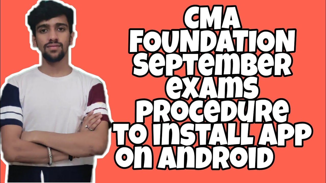CMA FOUNDATION EXAM APP MOBILE INSTALLATION PROCEDURE YouTube