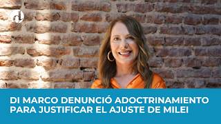 Laura Di Marco sin empatía: justificó el ajuste de Milei con "adoctrinamiento" universitario
