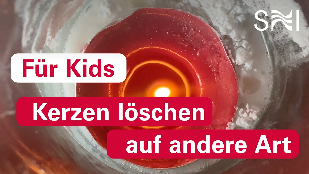 Essig Und Backpulver Reaktion Experiment: Mit Essig und Backpulver Kerzen löschen - YouTube
