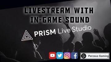LIVESTREAM APP FOR MOBILE w/ IN-GAME SOUND | PRISM MOBILE | (English Tutorial)