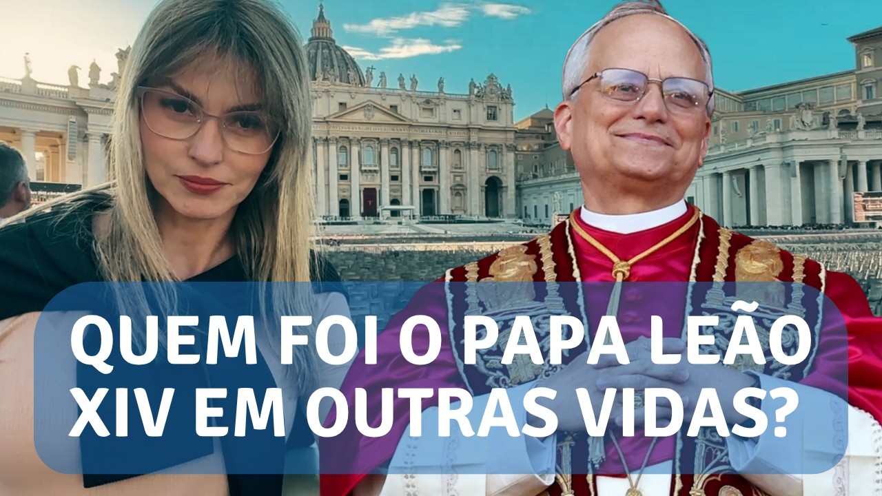 REVELANDO as vidas passadas do PAPA LEÃO XIV direto do Vaticano, em Roma  REGRESSÃO ESPIRITUAL