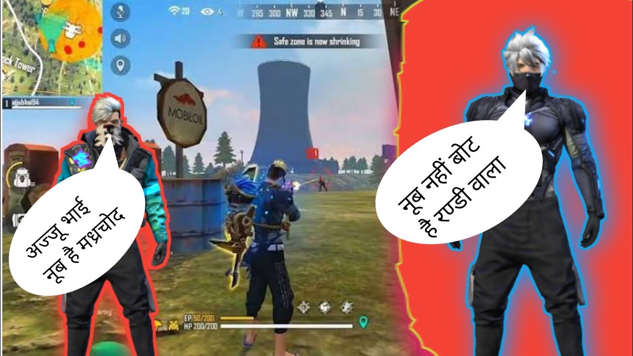 free fire short rank gameplay in harsh gaming //part 2