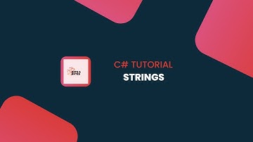 C# tutorial - Strings  #csharp #coding #basic #c #strings #string #loop #loops #programming