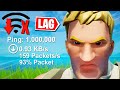 Fortnite except i have 1 MILLION Ping