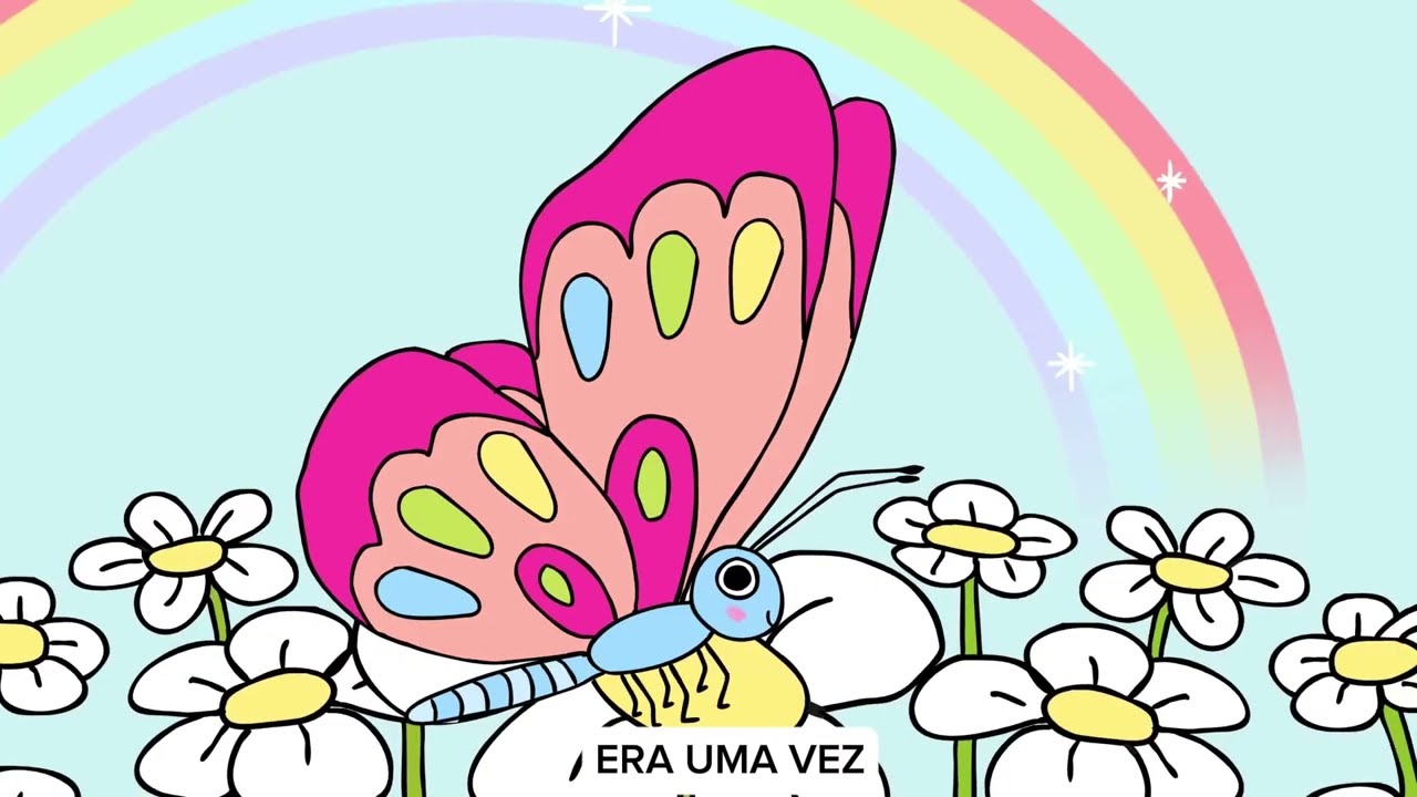 ANIMAÇÃO INFANTIL: A Borboleta que quebrou a asa, de Lívia Alencar / Historinha infantil