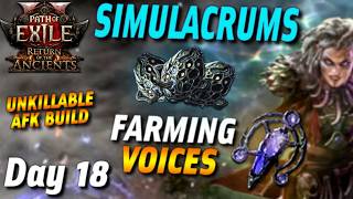 AFK Simulacrum until Voices Day18 - Path of Exile 2 @Wolfyowns