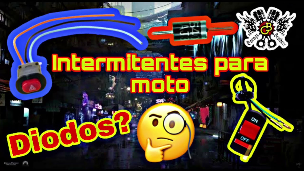 Cómo poner intermitentes en moto (sirve para cualquier moto)