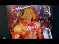 Perfect New Eternia Masterverse Thunder punch Heman head swap, review and comparison to Classics