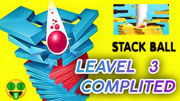 Stack Ball Lavel 3 Complited #stackball/#shorts/#trending