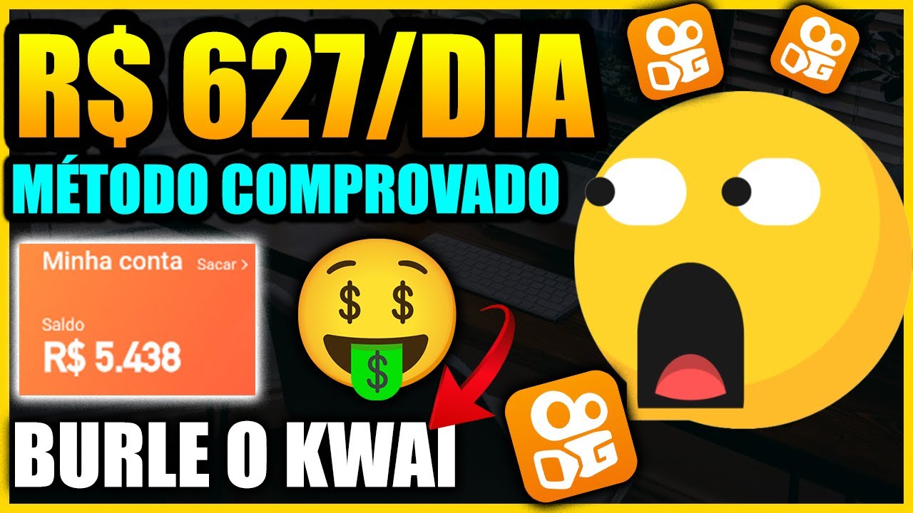 💰[3 MÉTODOS] para GANHAR DINHEIRO no #kwai – Como Ganhar dinheiro no kwai 2021 - Burlar o Kwai app