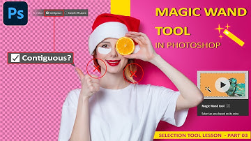 How To Use The Magic Wand Tool In Photoshop - Adobe Photoshop Tutorial For Beginners