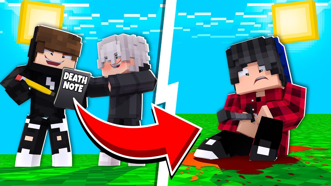 Minecraft Manhunt Tapi Dengan Kekuatan DEATH NOTE