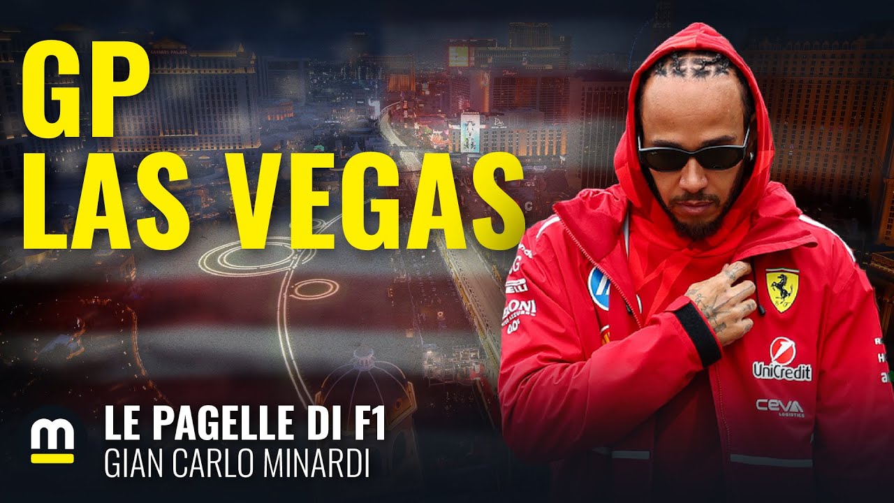 Per quanto la FERRARI PUÒ ACCETTARE un LEWIS SPENTO? - Pagelle GP Las Vegas con Gian Carlo Minardi