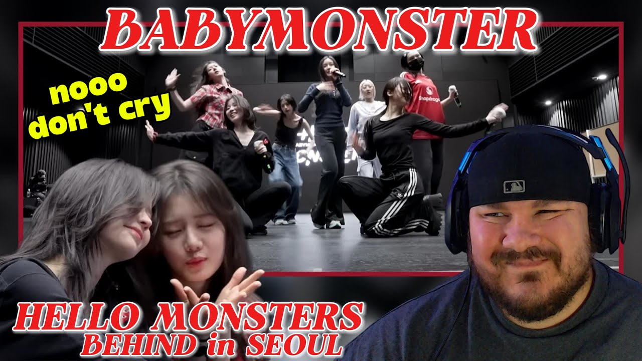 awww ✨ BABYMONSTER | HELLO MONSTERS BEHIND | in SEOUL reaction