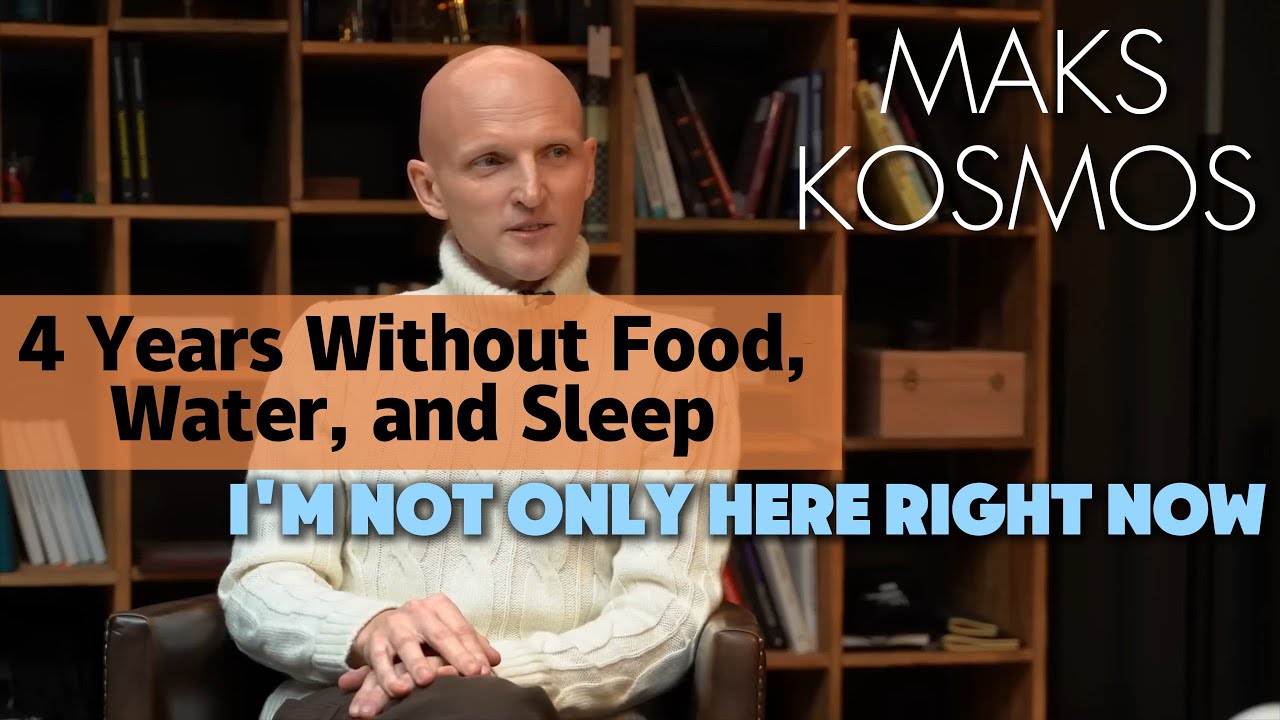 Maks Kosmos is a researcher and an autonomous. He has not eaten or drank water for over 4 years.