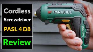 Parkside Limited Edition 4v Cordless Screwdriver PASL 4 D8 (Testing & Review)