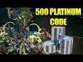 Warframe New 500 Platinum Promo Code For Free? Will This Be Patched Out April 32nd?