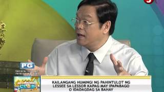 News5E | THE IMPORTANCE OF RENT CONTROL LAW by Atty. Mel Sta. Maria