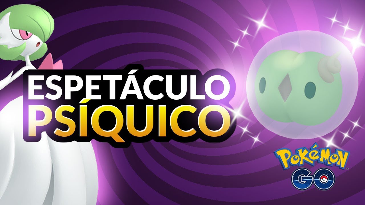 Evento Espetáculo Psíquico 2023 no Pokémon GO