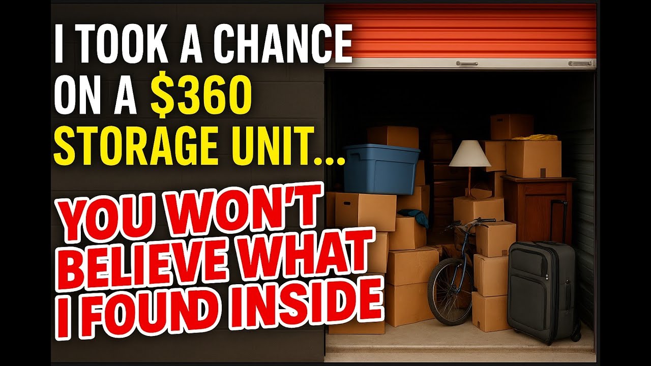 I Took a Risk on a $360 Storage Unit… Here’s What I Found - YouTube