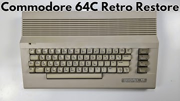 Commodore 64C Retro Restore - Not powering on, Missing Power LED and needs a good clean up