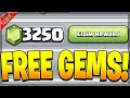 How to Get 3,250 Free Gems in Clash of Clans!