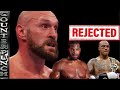 TYSON FURY TURNS DOWN THE IDEA OF FIGHTING WARDLEY OR DUBOIS THEY'RE NOT ON MY ELIYE LEVEL.!"