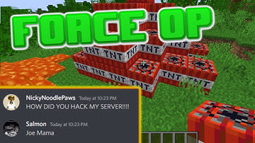*NEW* Minecraft Force-OP Exploit! (No Sketchy Downloads, No Surveys, No Scam! (Spigot & PaperMC)