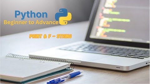 The Python F-string tutorial you need to watch