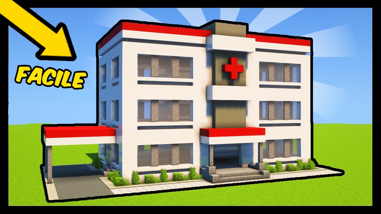 Comment Faire Un Hôpital Sur Minecraft Pour 6 Victimes