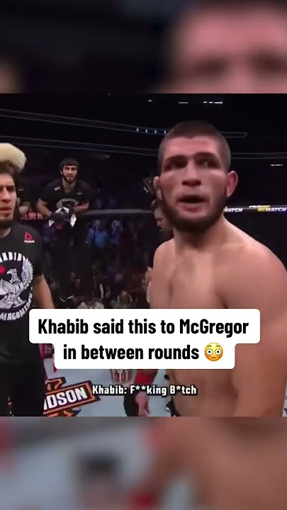 Flashback to Khabib vs. Conor 😳 (via UFC)