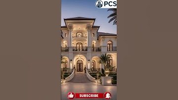 Contemporary Villa | Best House Elevation 3D Elevation in 3ds Max + AutoCAD #shorts