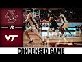 Boston College vs. Virginia Tech Condensed Game | 2023-24 ACC Men’s Basketball