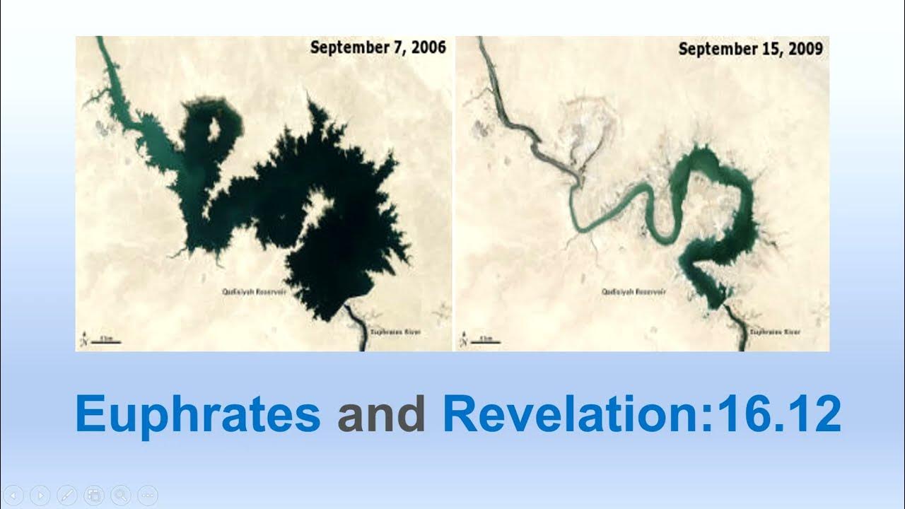 Euphrates River Drying Up Now as a part of End times sign. YouTube